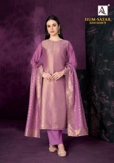 Alok suit hum safar 9 buy online niharika wholesale dress material